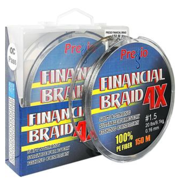 PREGIO  LINE FINANCIAL BRAID 150m